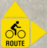 Pavement and Sidewalk Foil Decals made with AlumiGraphics